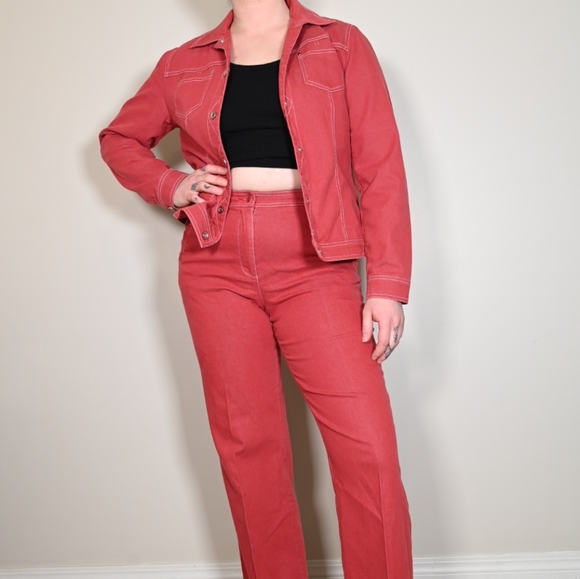 Vintage Jacket & Pants Matching Set - Picture 4 of 4